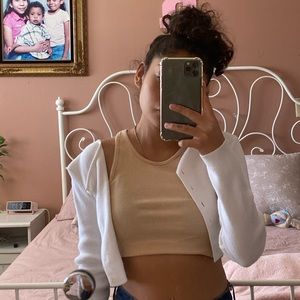 Brandy  cropped sweater